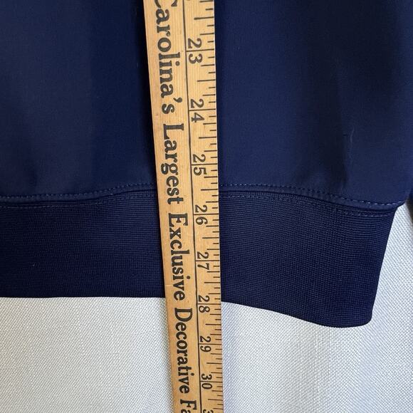 Fairway & Greene F & G Tech Pullover Quarter Zip Men Large Navy Golf Preppy - Picture 6 of 12